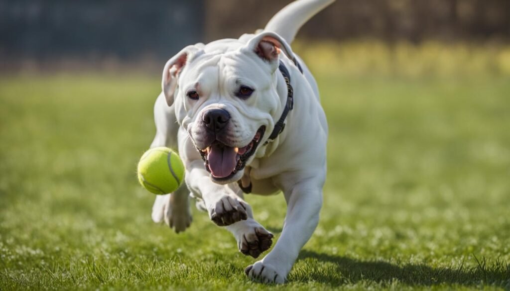 American bulldog exercise routine