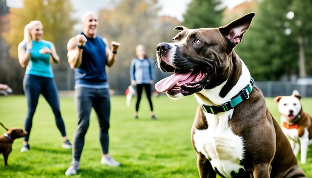 clicker training for bully breeds