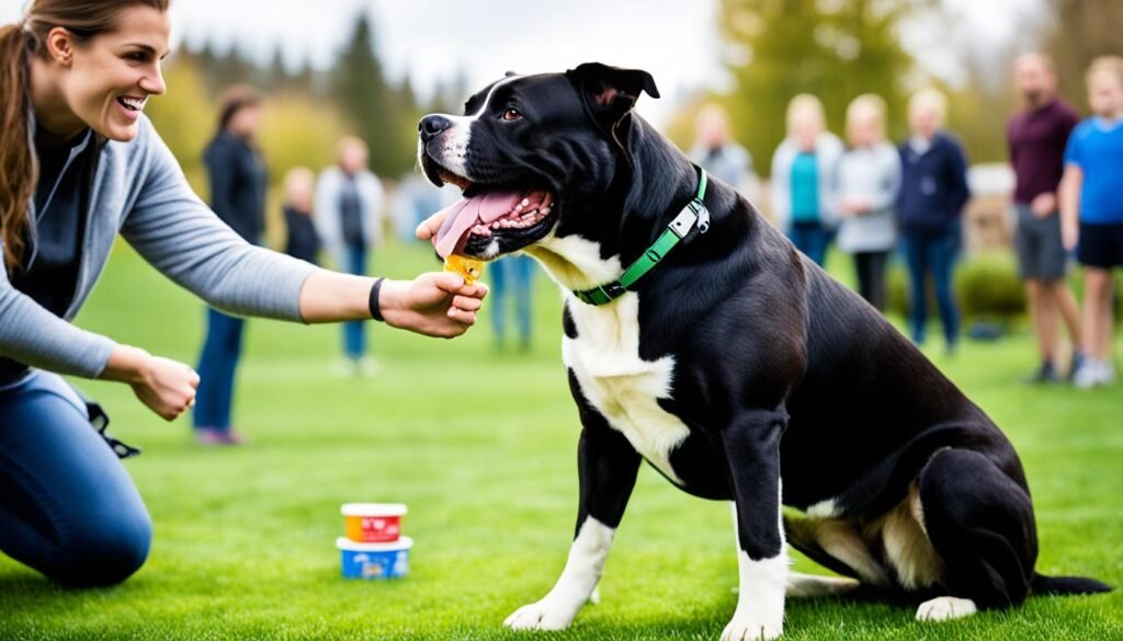 teaching basic commands to bully breeds